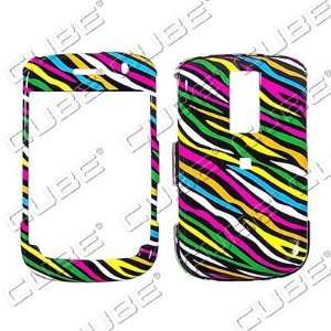  Blackberry BOLD 9000   Colorful Black Zebra Skin   Hard Case/Cover 