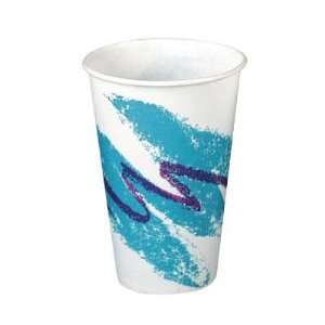  Jazz 8 oz Waxed Paper Cold Cups
