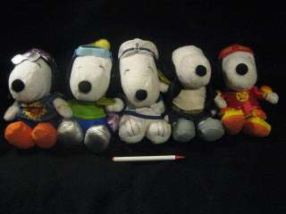 SNOOPY McDonalds Plush,Top Quality(5 available)  