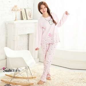  Suzle SZ02 73024 M Suzle Pink Memories Cotton Pajama 