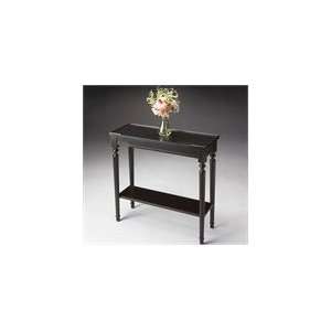  Butler Specialty Console Table Plum Black Finish