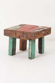 Square Reclaimed Boat Coffee Table   Anthropologie