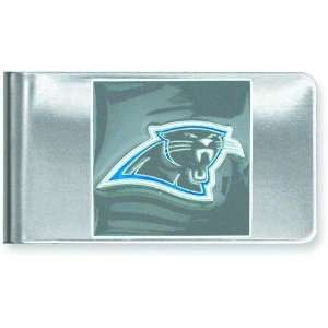  Stainless Steel NFL Carolina Panthers Money Clip Jewelry