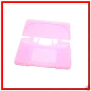 Silicone Skin Soft Case For Nintendo DS Lite NDSL PINK  