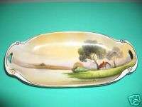 Nippon Hand Painted Butter Dish  