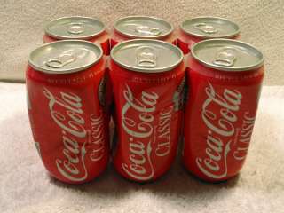   Cola Classic Plastic Can 1985 RARE 6 Pack **Mint**   