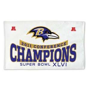  Baltimore Ravens 2011 AFC Conference Championship 24x42 