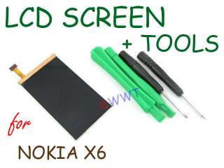 for Nokia X6 X 6 LCD Display Screen Repair Part + Tools  