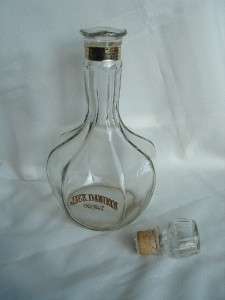 JACK DANIELS Old No 7 Glass Decanter Roosevelt Inaugural Bottle 
