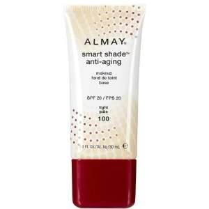  Almay Smart Shade Anti Aging Makeup, Light, 1 oz (Quantity 