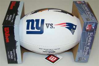 The Wilson® NFL® Mini Autograph Football isideal for recreational 