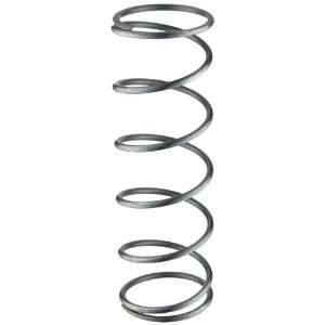 Music Wire Compression Spring, Steel, Metric, 34.5 mm OD, 2.5 mm Wire 