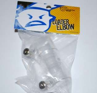 New Paintball Extreme Rage Powerfeed Loader Elbow Clear  