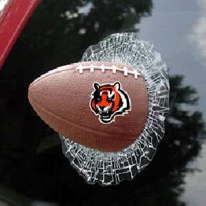    Cincinnati Bengals NFL Shatter Ball Window Decal