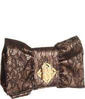 BCBGMAXAZRIA Lace Overlay Bow Clutch $97.99 ( 45% off MSRP $178.00)