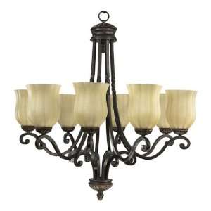   Chandelier in Toasted Sienna Finish   6078 8 44