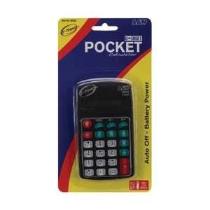  A & W Office Supplies Pocket Calculator 8 Digit 2.25X4.25 