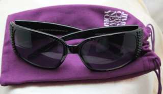   CRYSTAL JET Black SWAROVSKI CRYSTAL Bifocal Sunglasses + 2.0 Readers