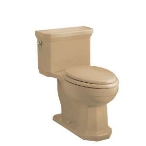   Comfort Height One Piece Elongated Toilet , Less Seat, Mexican Sand