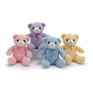  Cute Colorful Bears with Polka Dot Ribbons Set of 4 [Toy 