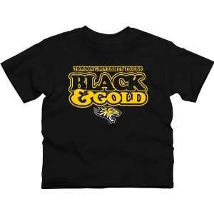 Towson Tigers Youth Our Colors T Shirt   Black  Sports 
