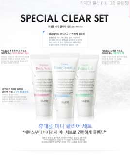 SKIN79 Special Clear Set 30ml X 3EA/Foam+Peeling Gel+Body Wash  