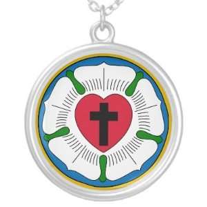 The Luther Rose Lutheranism Martin Luther Pendants 