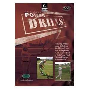  Dvd Jim McleanS Power Drills   Golf Multimedia Sports 