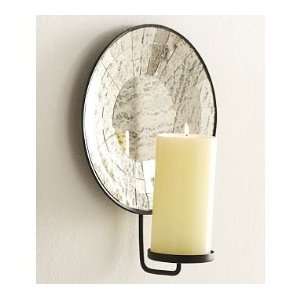 Pottery Barn Mirror Wall Mount Candle Sconce 