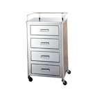 UMF SS8150 Stainless Steel Utility Table 20 Wide, 4 Drawers