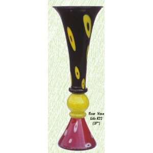  Multicolor Lido Vase Hand Blown Modern Glass Vase