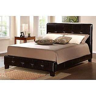   Lether Tufted Full Bed  Oxford Creek For the Home Bedroom Beds