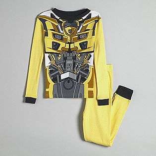 Boys Long Sleeve Transformers Bumblebee Pajamas  Transformers 