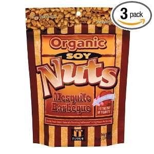  Funfresh Foods Soynuts Mesquite BBQ, 5 Ounce (Pack of 3 