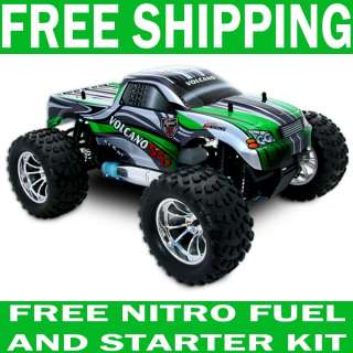 Volcano S30 Nitro Gas 4wd Off Road 2.4Ghz RC Truck w/ STARTER FUEL 