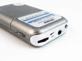 New DEGEN DE333 FM AM Radio Receiver Mini Handle Portable Two Bands 