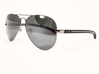 RAY BAN sunglasses 8307 CARBON FIBRE 004 40 58 Gunmetal  