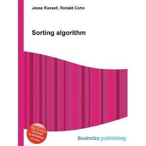  Sorting algorithm Ronald Cohn Jesse Russell Books