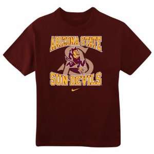   Arizona State Sun Devils Nike Youth Mascot T Shirt