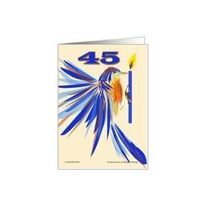  Bluebird Birthday 45th Card Toys & Games