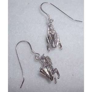  Snowmobile Wire Earrings