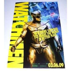 The Watchmen Movie 17 x 11 DC Comic Shop Dealers Promo Poster Night 