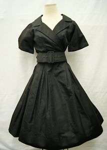 Vintage Dress  1950s Rockabilly Swing by Suzy Perette  