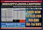 9400 NEW Styles for ROLAND BK 7m BK7 BK 5 BK5 + PC Style Player Online 