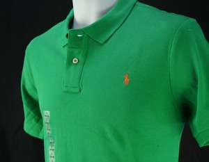 NWT Polo Ralph Lauren Boys Mesh shirts. SS M / L Green  