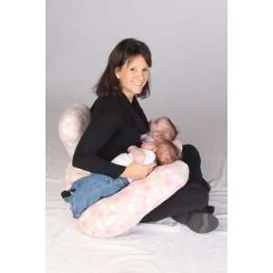   for Breastfeeding and Bottlefeeding Twins PINK CUDDLE DOTS Baby