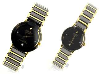 Philip Persio Brand Two Tone Black & Gold Watch Day  