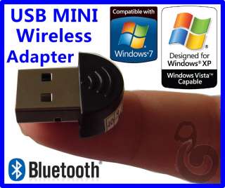   V2.0 EDR Wireless Adapter Dongle for Windows XP 7 32bit/64bit  