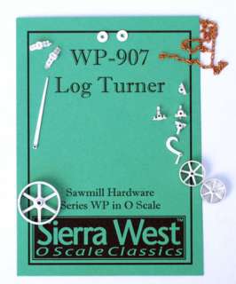 On3/On30 SierraWest Sawmill Machinery Log Turner CHB  