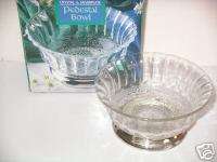 NEW CRYSTAL SILVERPLATE HOLIDAY CANDY BOWL/SERVING DISH  